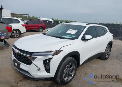 2025 Chevrolet Trax Fwd Lt из США, поврежденный, VIN KL77LHEP4SC208519